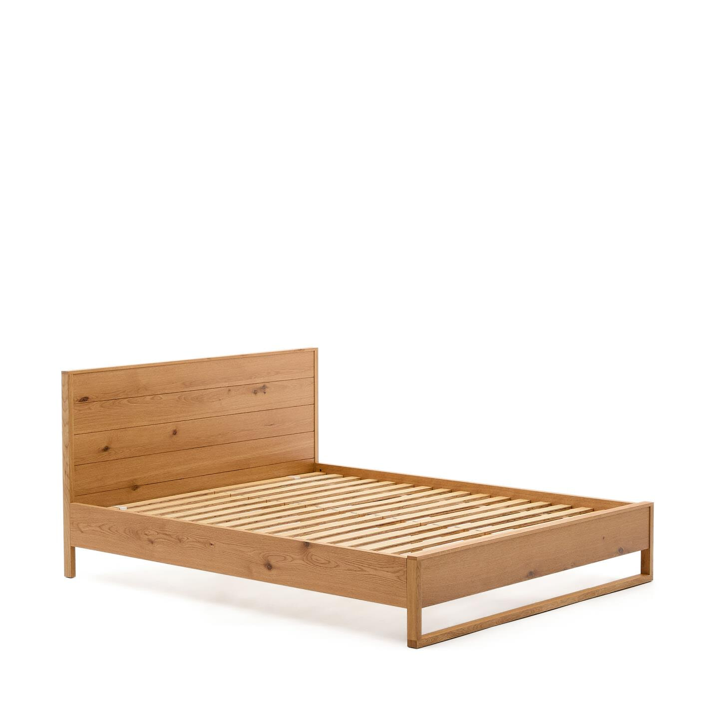 Kave Home Bed 'Alguema' Eiken, 160 x 200cm
