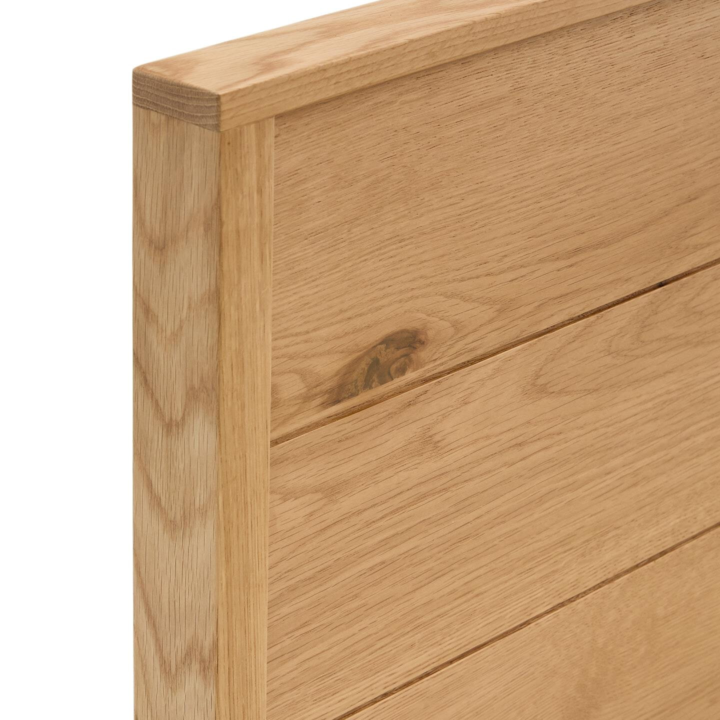 Kave Home Bed 'Alguema' Eiken, 160 x 200cm