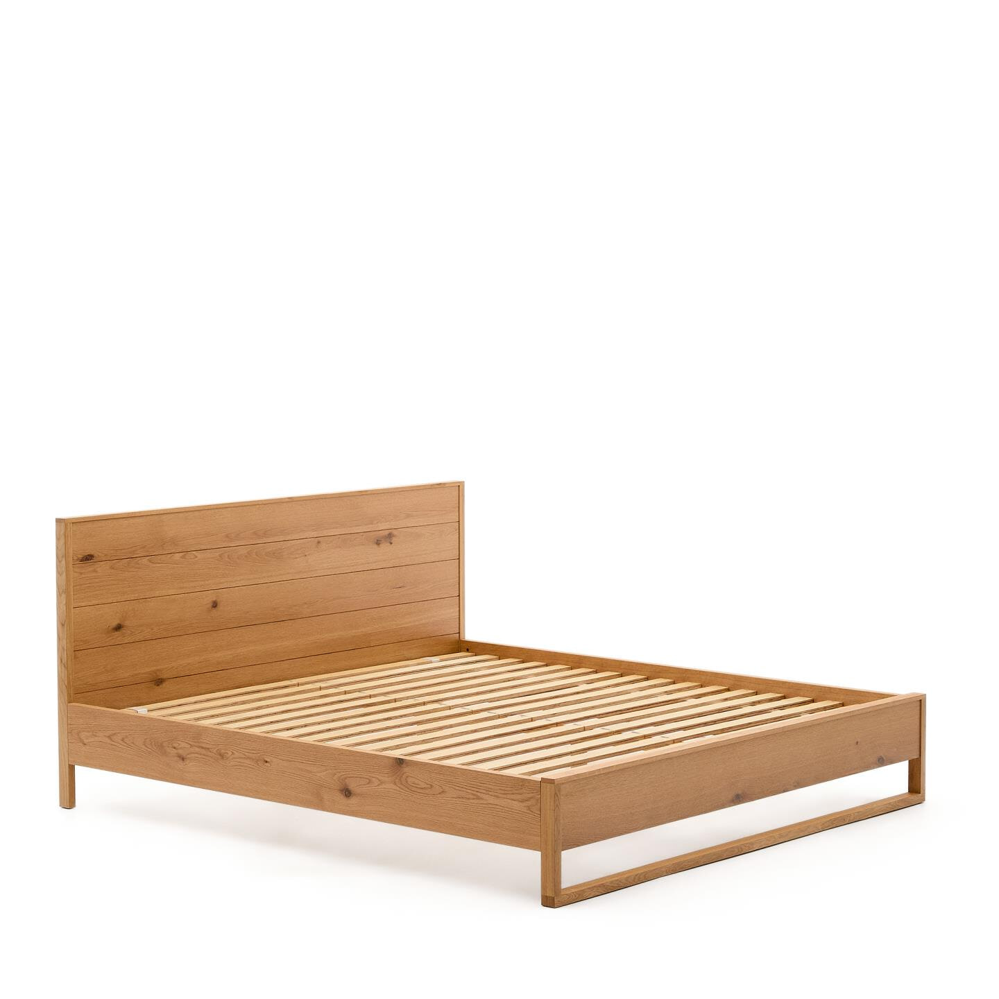 Kave Home Bed 'Alguema' Eiken, 180 x 200cm