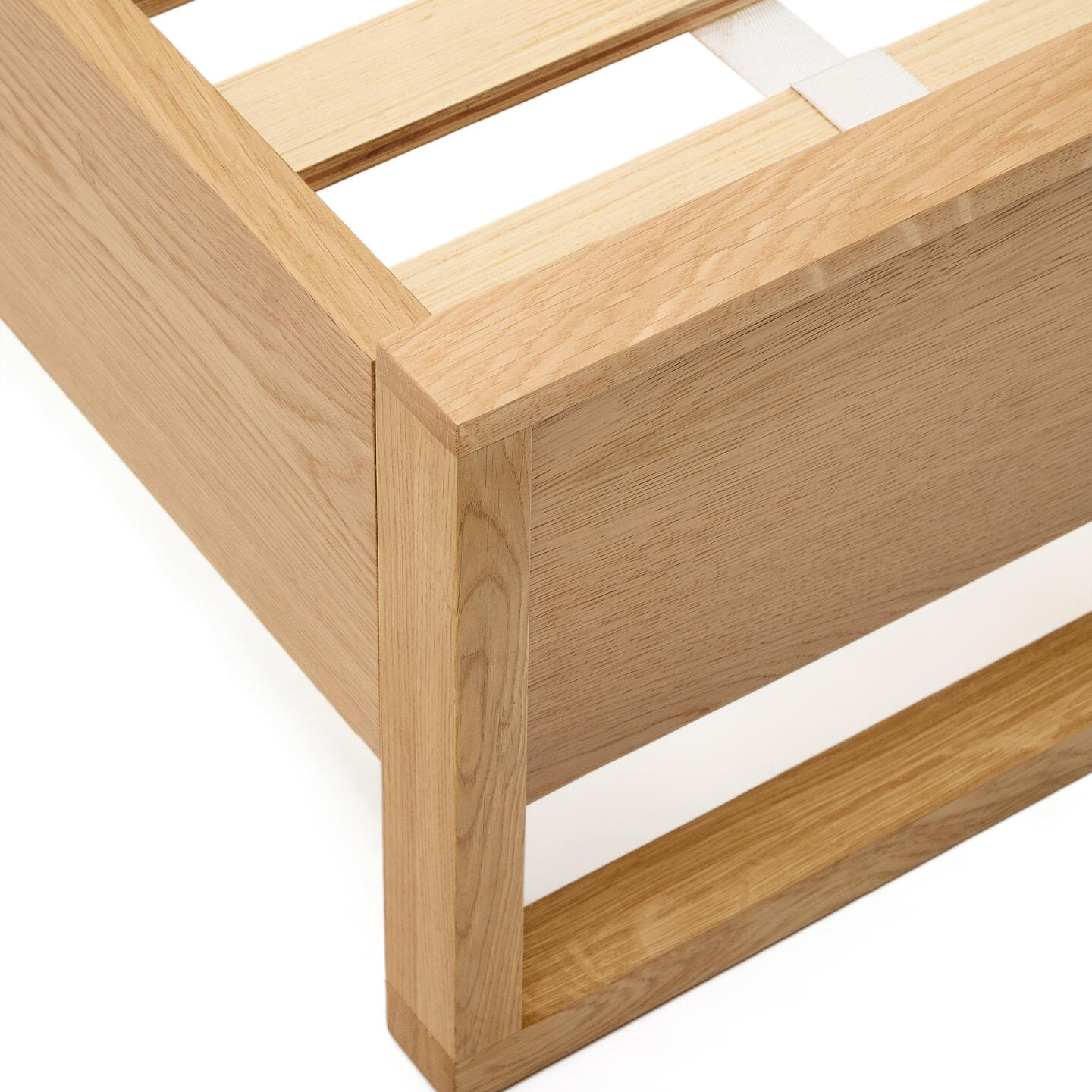Kave Home Bed 'Alguema' Eiken, 180 x 200cm