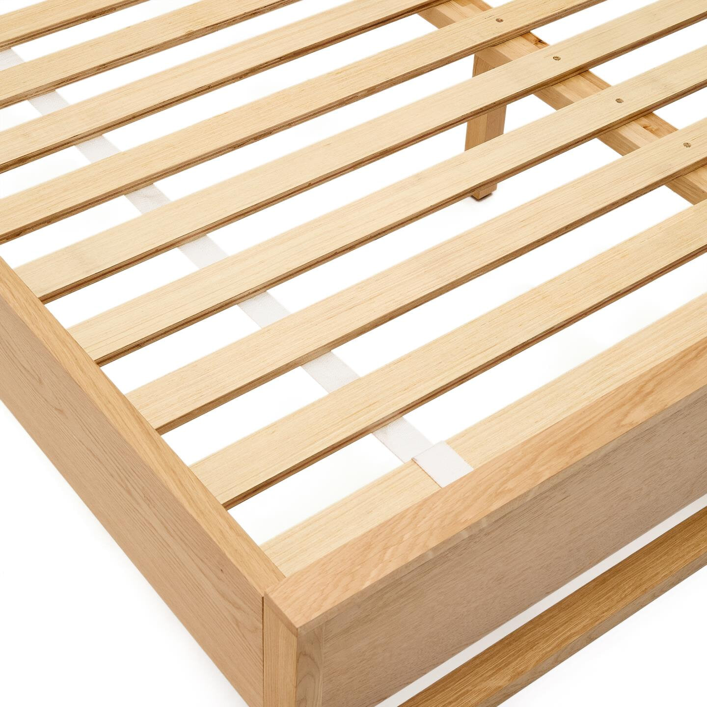 Kave Home Bed 'Alguema' Eiken, 180 x 200cm