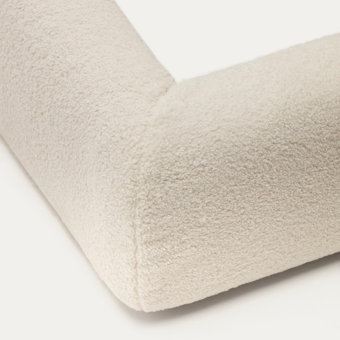 Kave Home Bed 'Martina' Bouclé Tweepersoons, 180 x 200cm