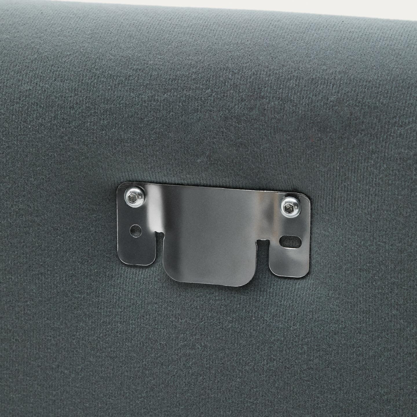 Kave Home Hoofdbord 'Jaira' Linnenmix, 90cm, kleur Taupe