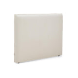 Kave Home Hoofdbord 'Jaira' Linnenmix, 160cm, kleur Wit