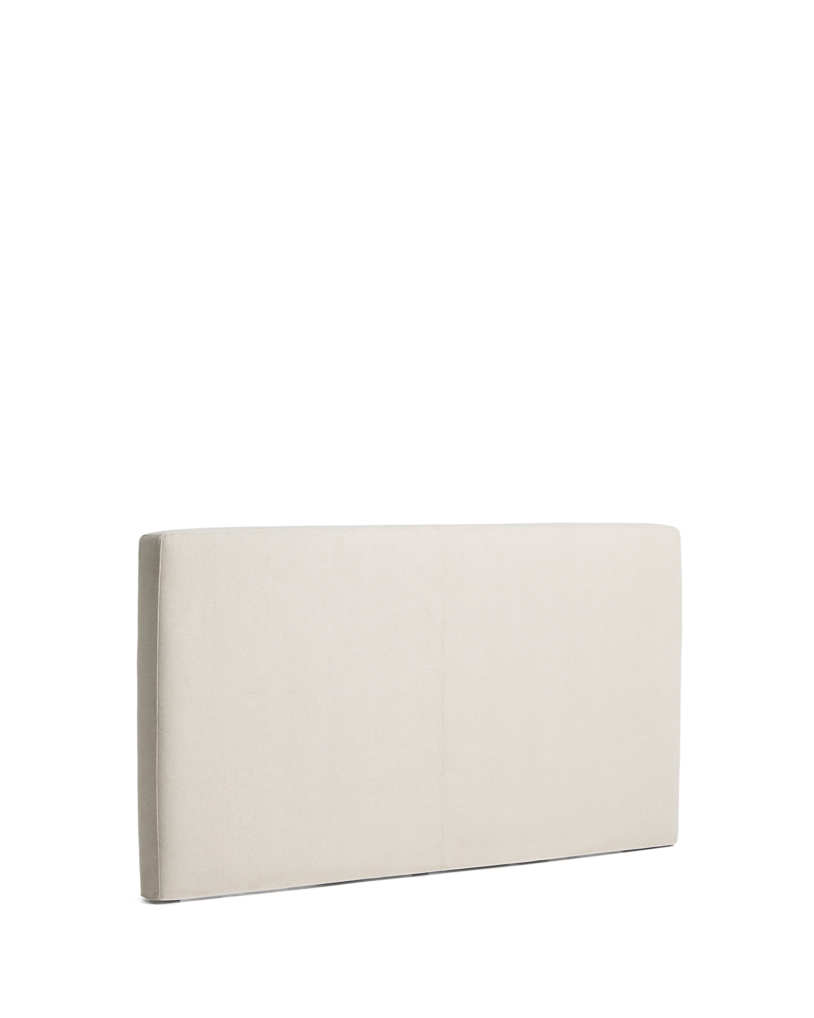 Kave Home Hoofdbord 'Blok' 160cm, kleur Ecru