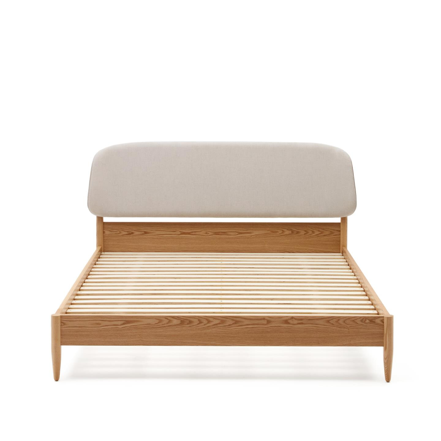 Kave Home Bed 'Octavia' Essenhout, 160 x 200cm