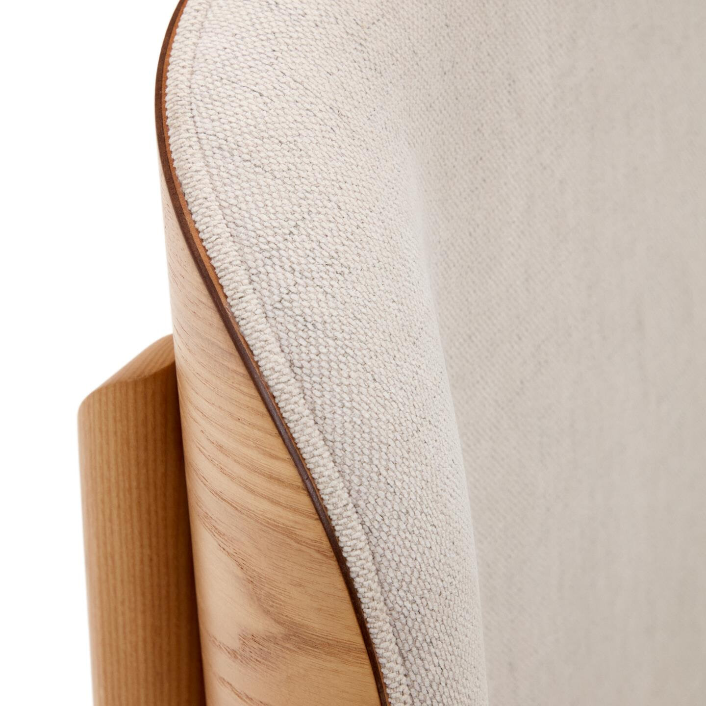 Kave Home Bed 'Octavia' Essenhout, 160 x 200cm