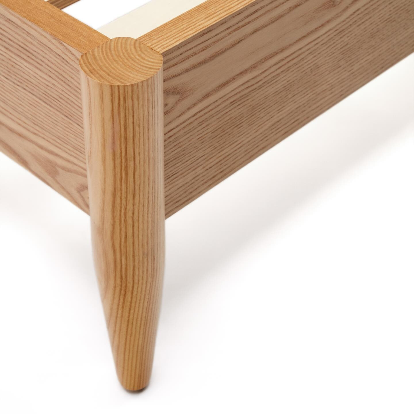 Kave Home Bed 'Octavia' Essenhout, 160 x 200cm