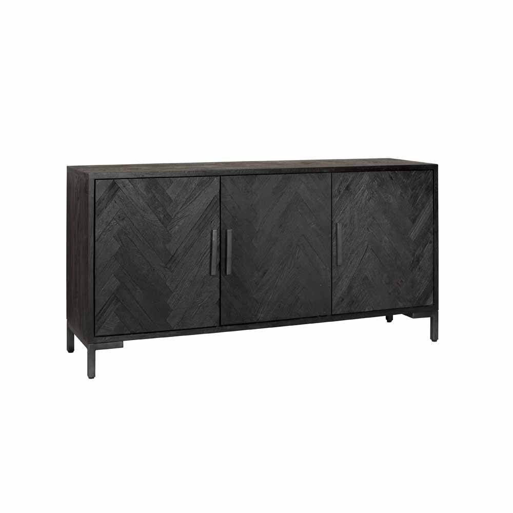 Tower Living Dressoir 'Ziano' Visgraat 180cm, kleur zwart