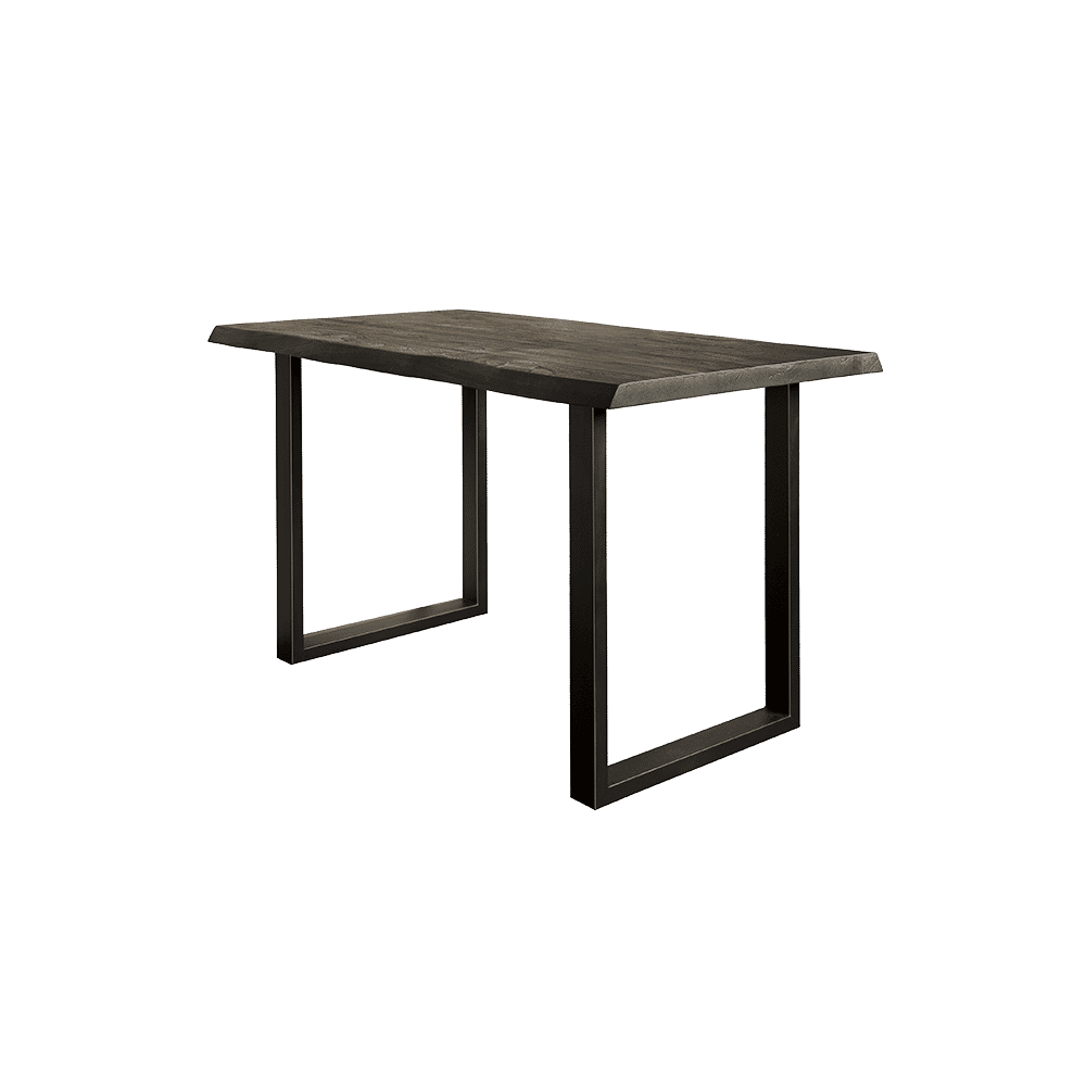 Tower Living Boomstam Bartafel 'Ultimo' Acaciahout, 160 x 90cm, kleur Zwart