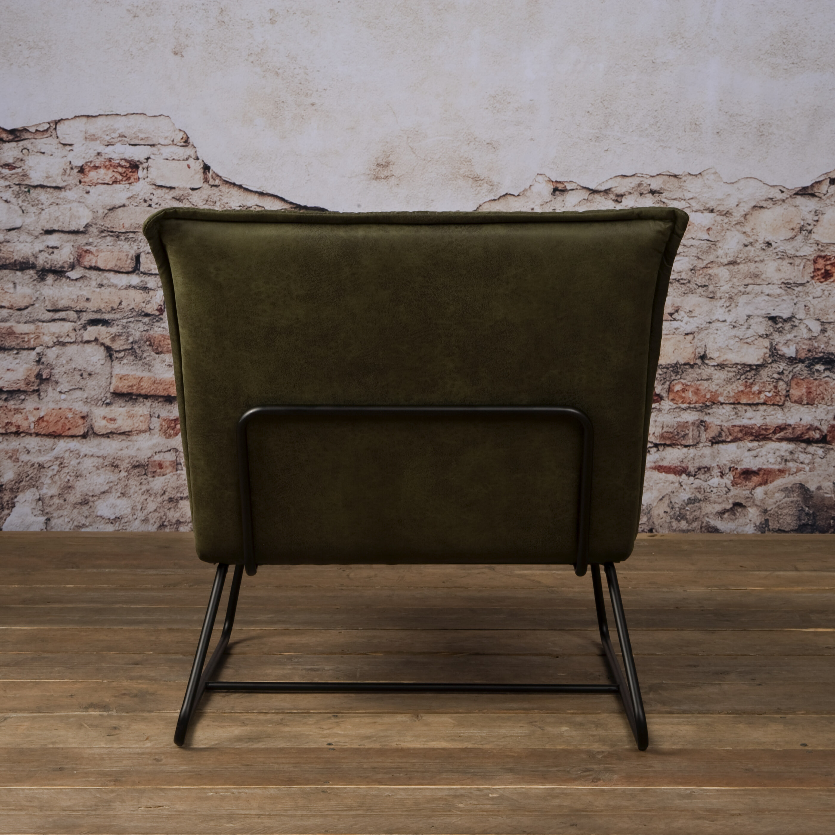 Tower Living Fauteuil 'Vilar', kleur groen