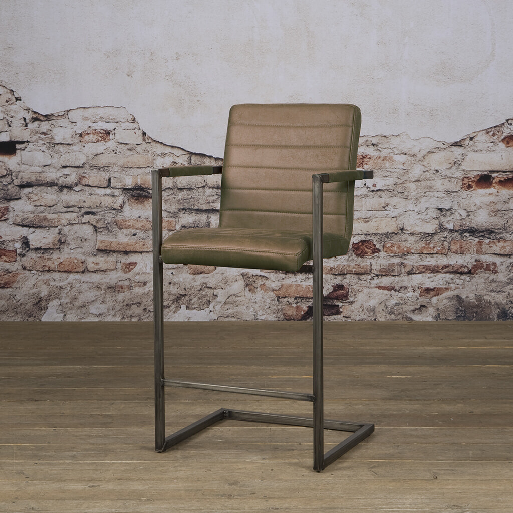 Tower Living Barkruk 'Rocca' kleur bruin, (zithoogte 69cm)
