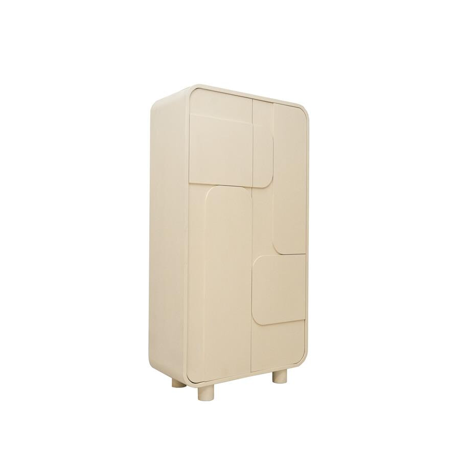 Tower Living Opbergkast Alviano 190 x 100cm - Beige