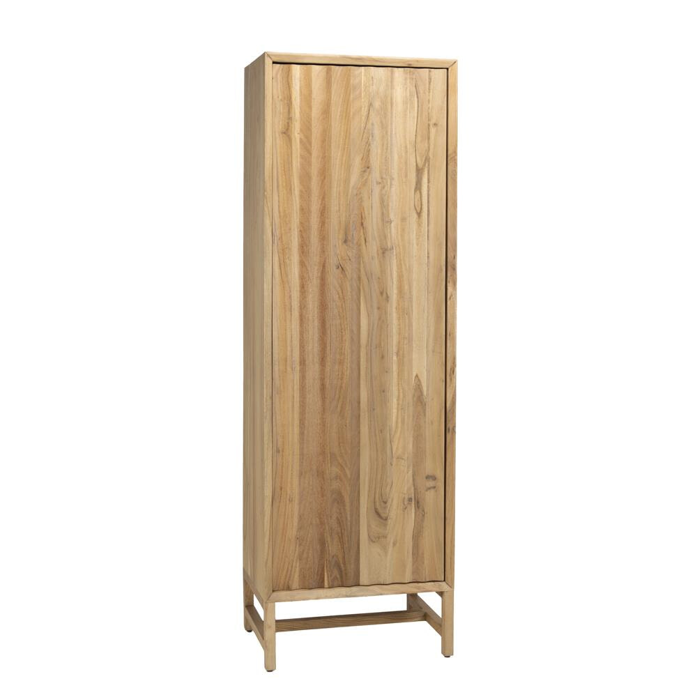 Tower Living Opbergkast Crotone Rechtsdraaiend, Acaciahout, 180 x 55cm - Bruin