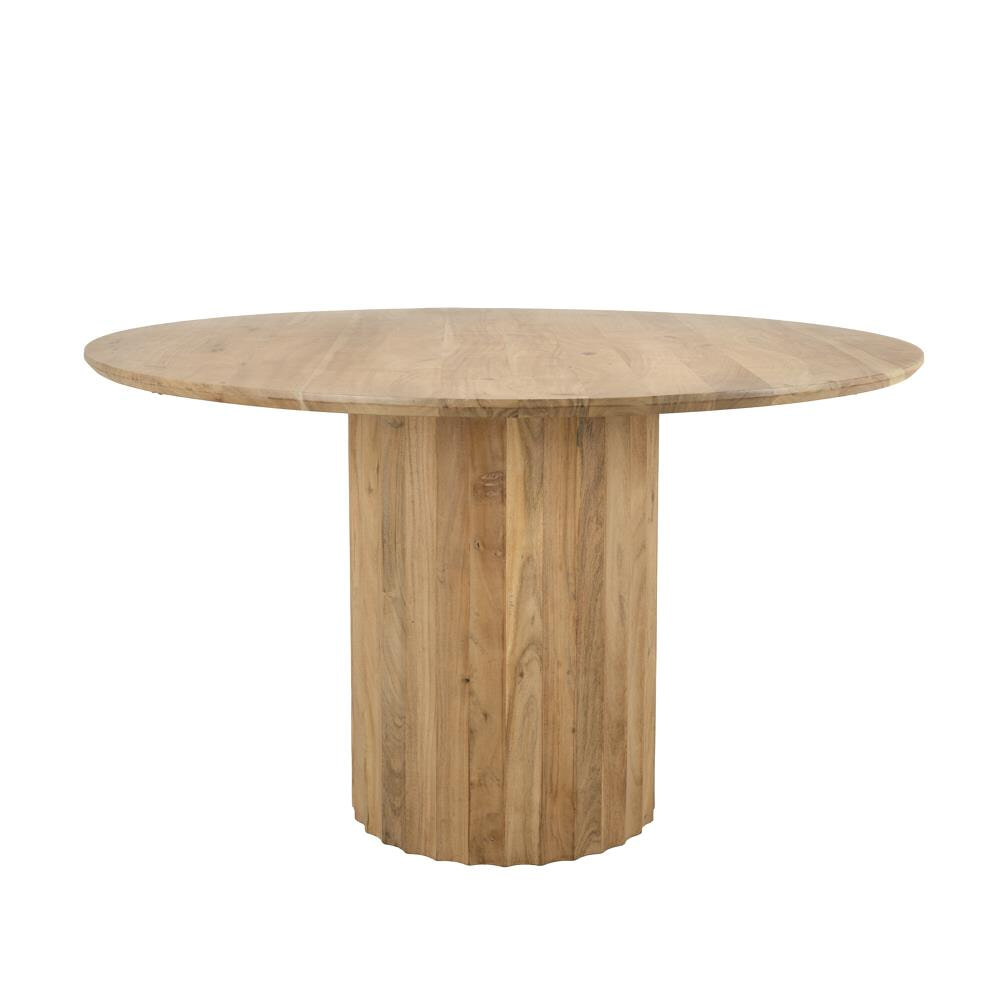 Tower Living Ronde Eettafel Crotone Acaciahout, 130cm - Bruin