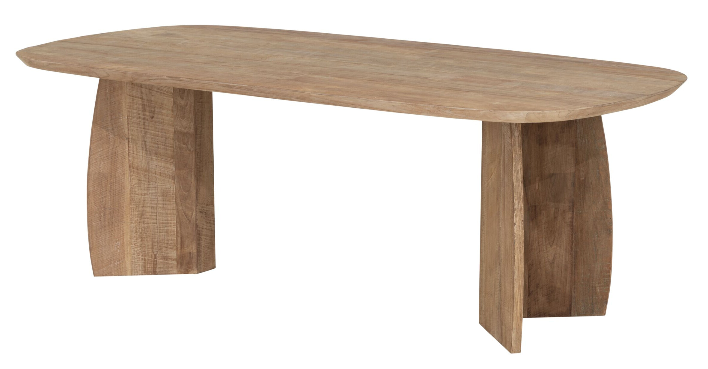 DTP Home Deens Ovale Eettafel 'Nova' Teakhout, 220 x 110cm