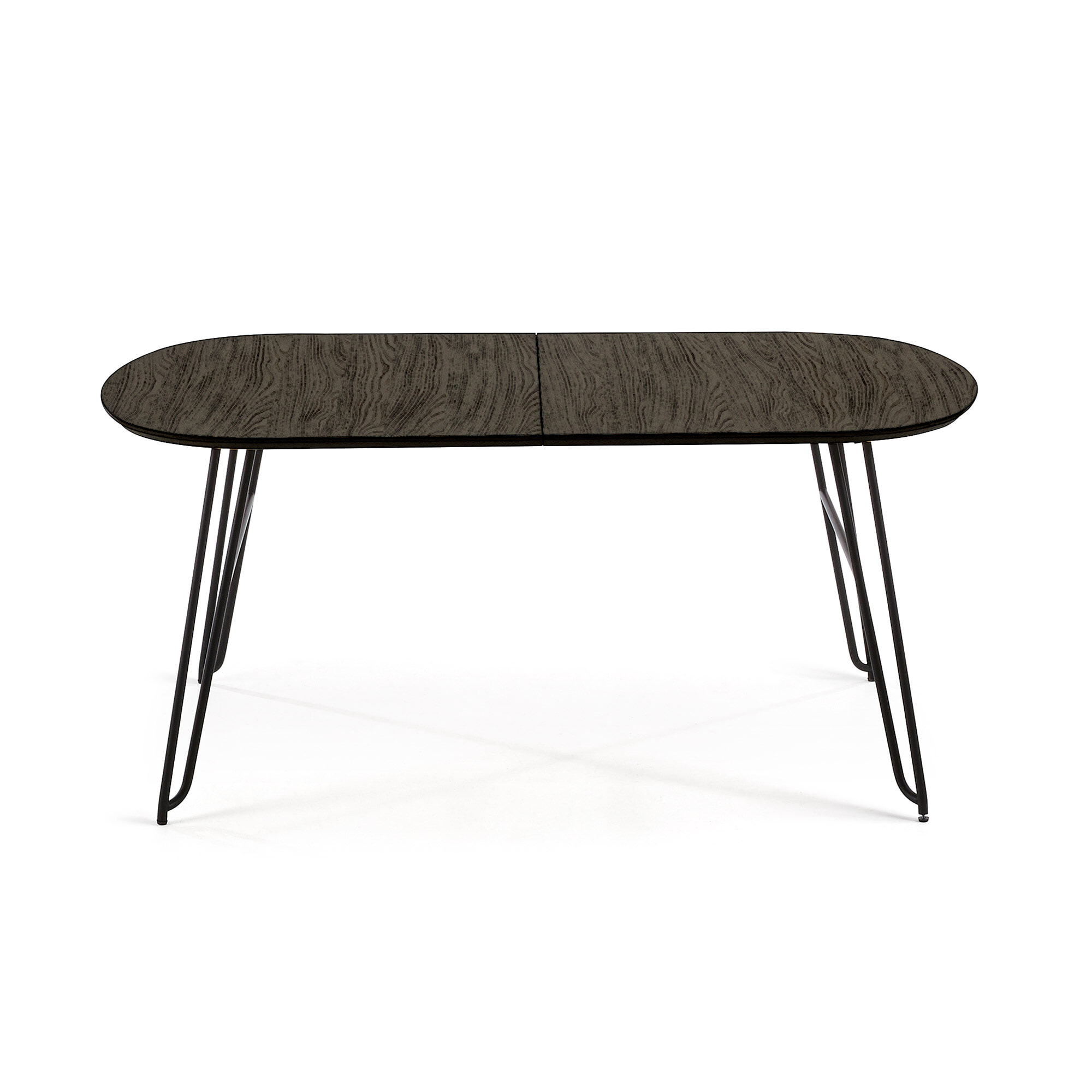 Kave Home Uitschuifbare Ovale Eettafel 'Milian' 140 - 220 x 90cm