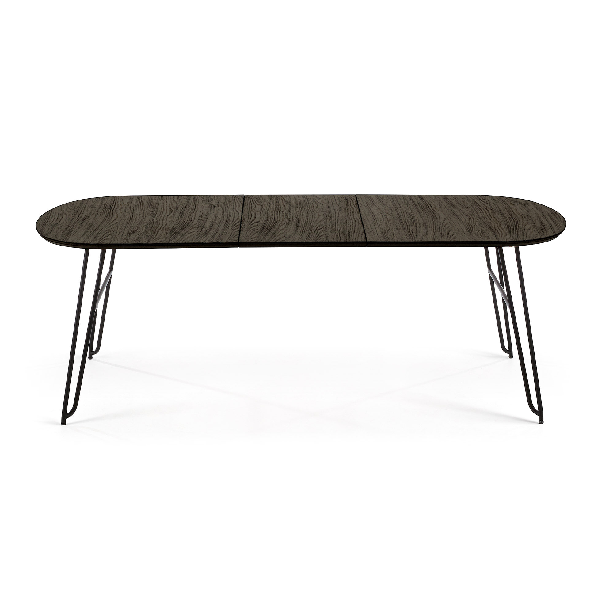 Kave Home Uitschuifbare Ovale Eettafel 'Milian' 140 - 220 x 90cm