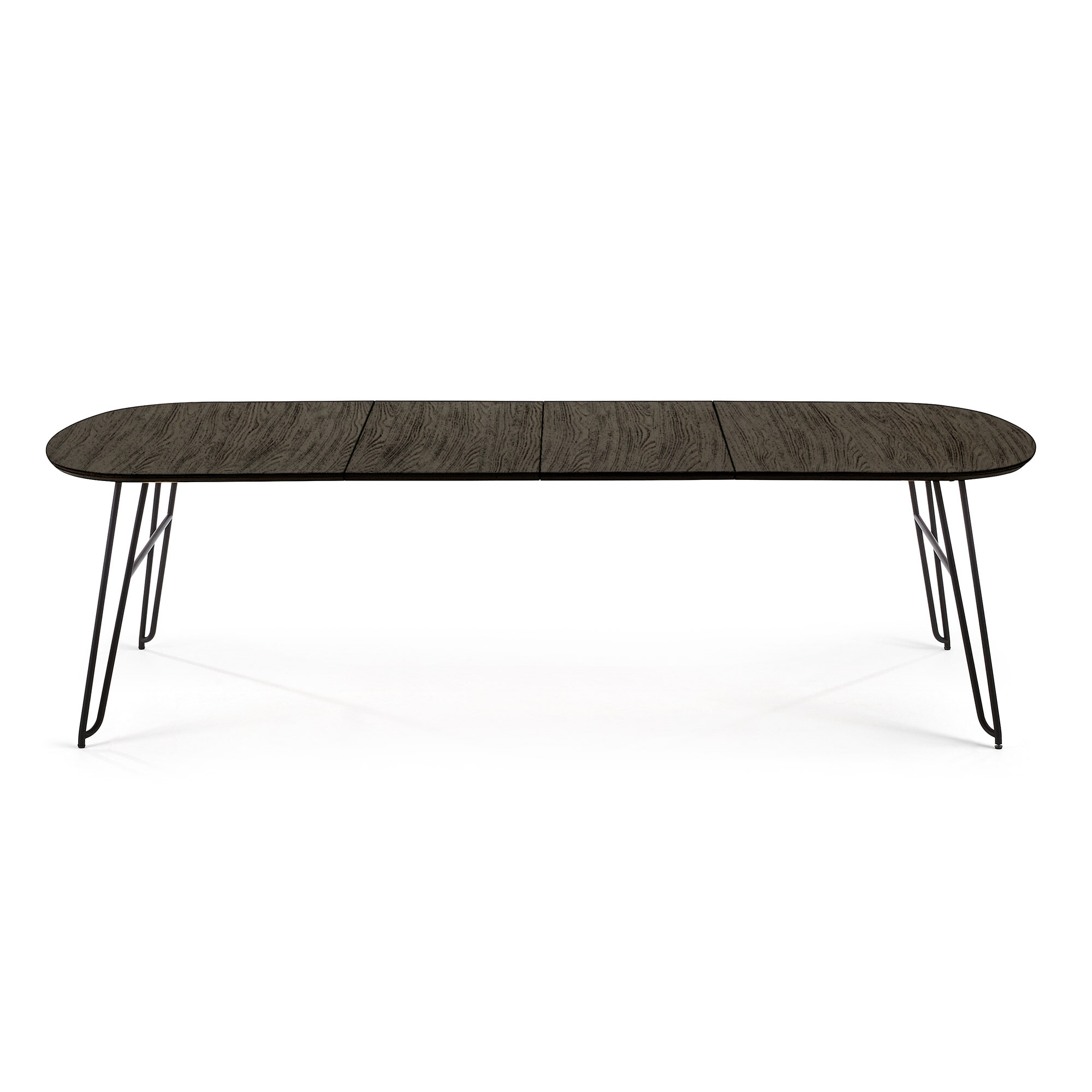 Kave Home Uitschuifbare Ovale Eettafel 'Milian' 140 - 220 x 90cm