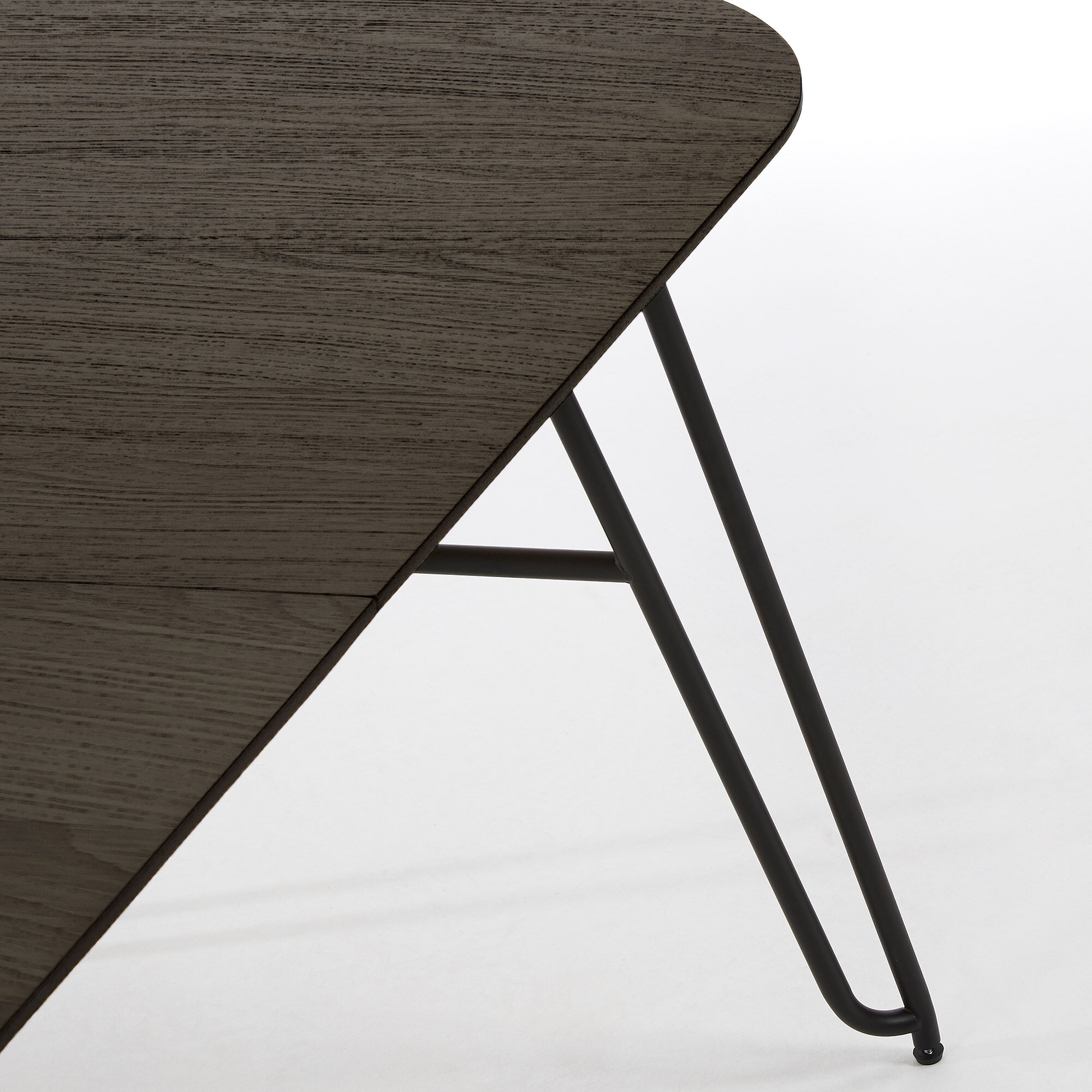 Kave Home Uitschuifbare Ovale Eettafel 'Milian' 140 - 220 x 90cm