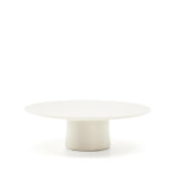 Kave Home Ronde Salontafel 'Albanella' Cement, 110cm, kleur Wit