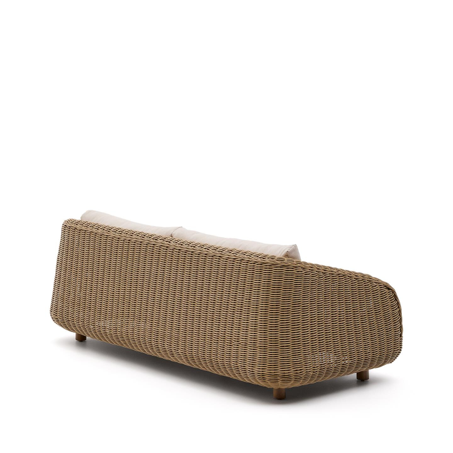 Kave Home 3-zits Loungebank 'Meria' Rattan
