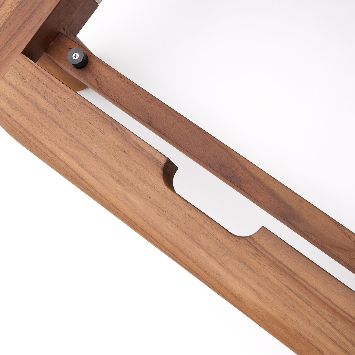 Kave Home 2-persoons Ligbed 'Turqueta' Teakhout