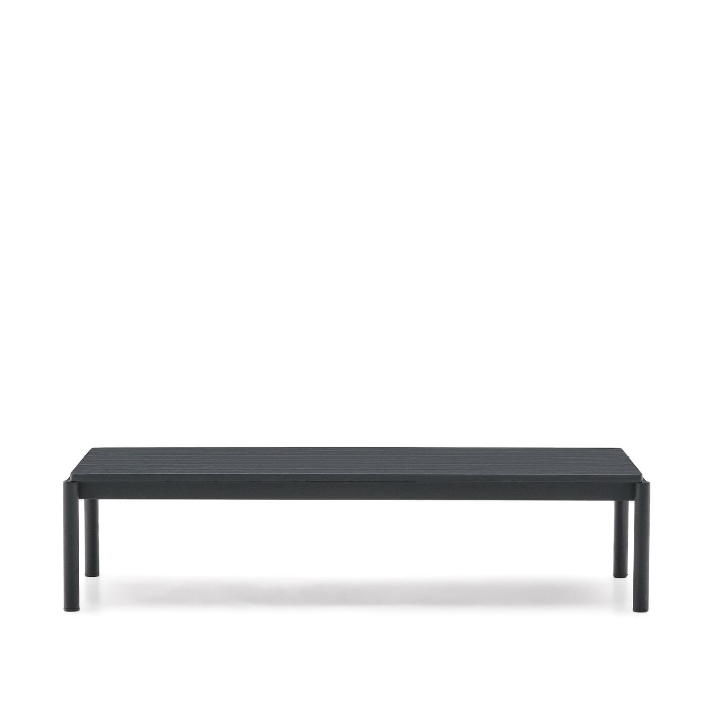 Kave Home Outdoor Salontafel 'Sorells' 149 x 63cm, kleur Donkergrijs