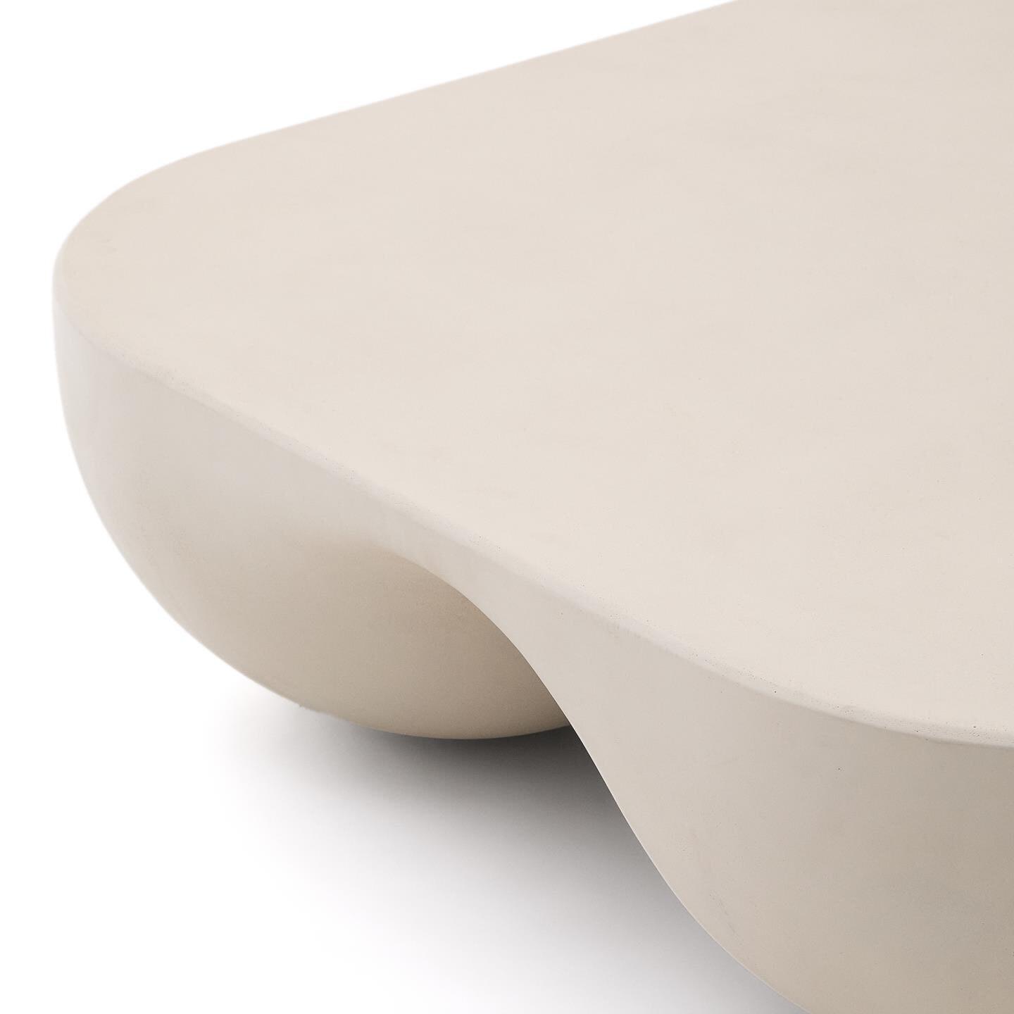 Kave Home Salontafel 'Colba' Polystone, 100 x 100cm