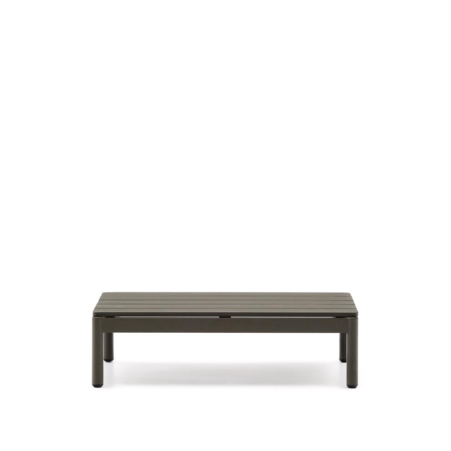 Kave Home Outdoor Salontafel 'Sorells' 91 x 57cm, kleur Donkergroen