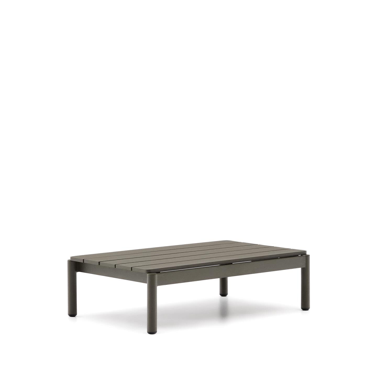 Kave Home Outdoor Salontafel 'Sorells' 91 x 57cm, kleur Donkergroen