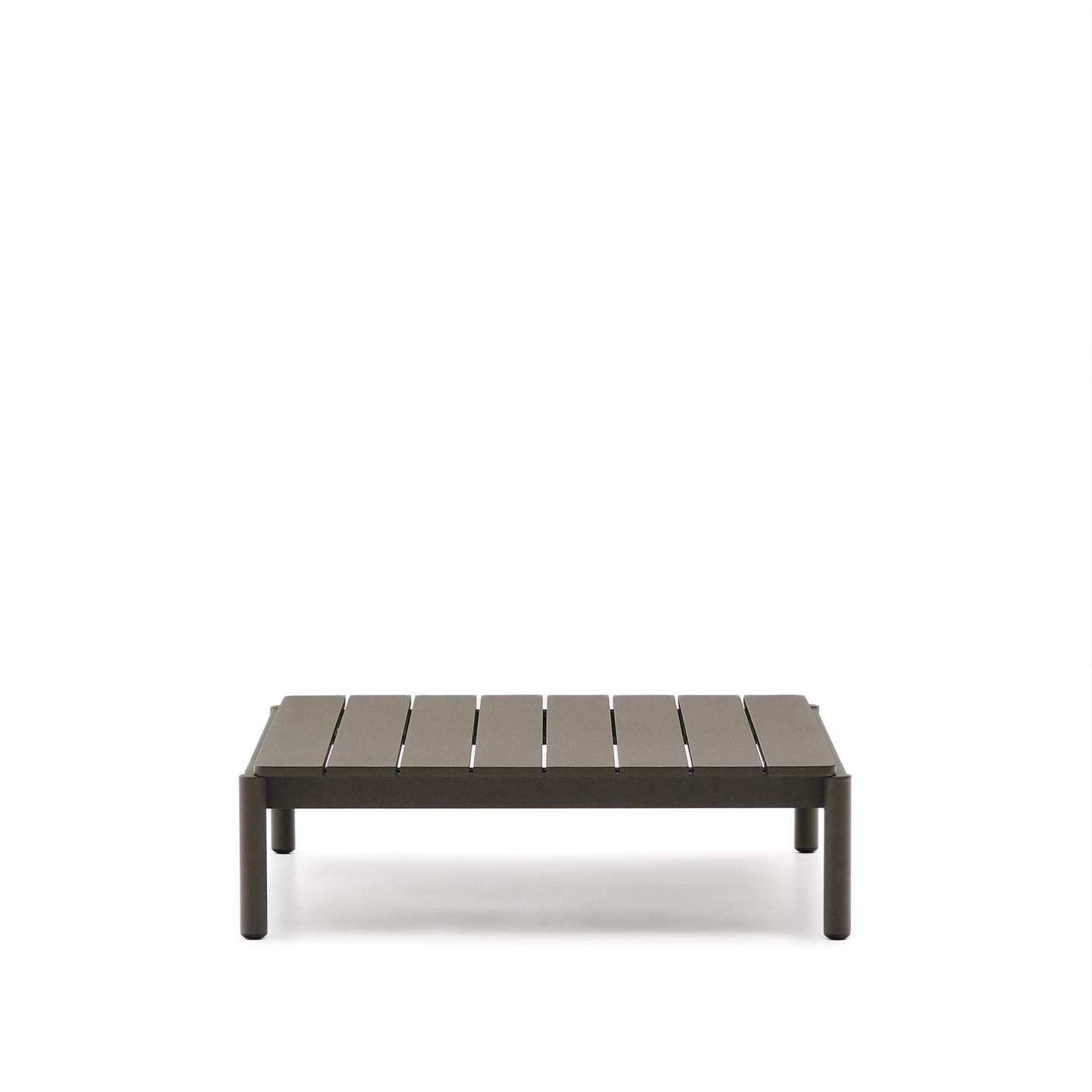 Kave Home Outdoor Salontafel 'Sorells' 89 x 91cm, kleur Donkergroen