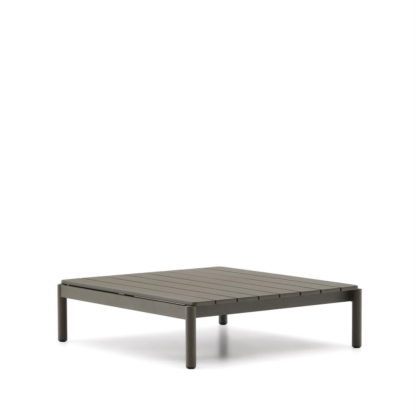 Kave Home Outdoor Salontafel 'Sorells' 89 x 91cm, kleur Donkergroen