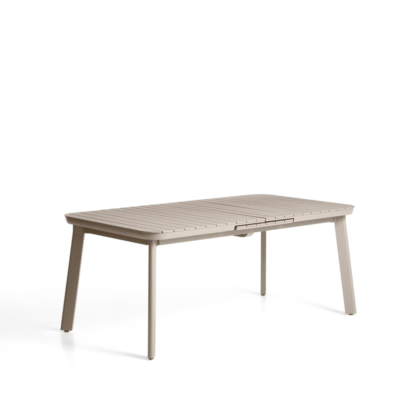 Kave Home Uitschuifbare Tuintafel 'Izola' kleur Taupe