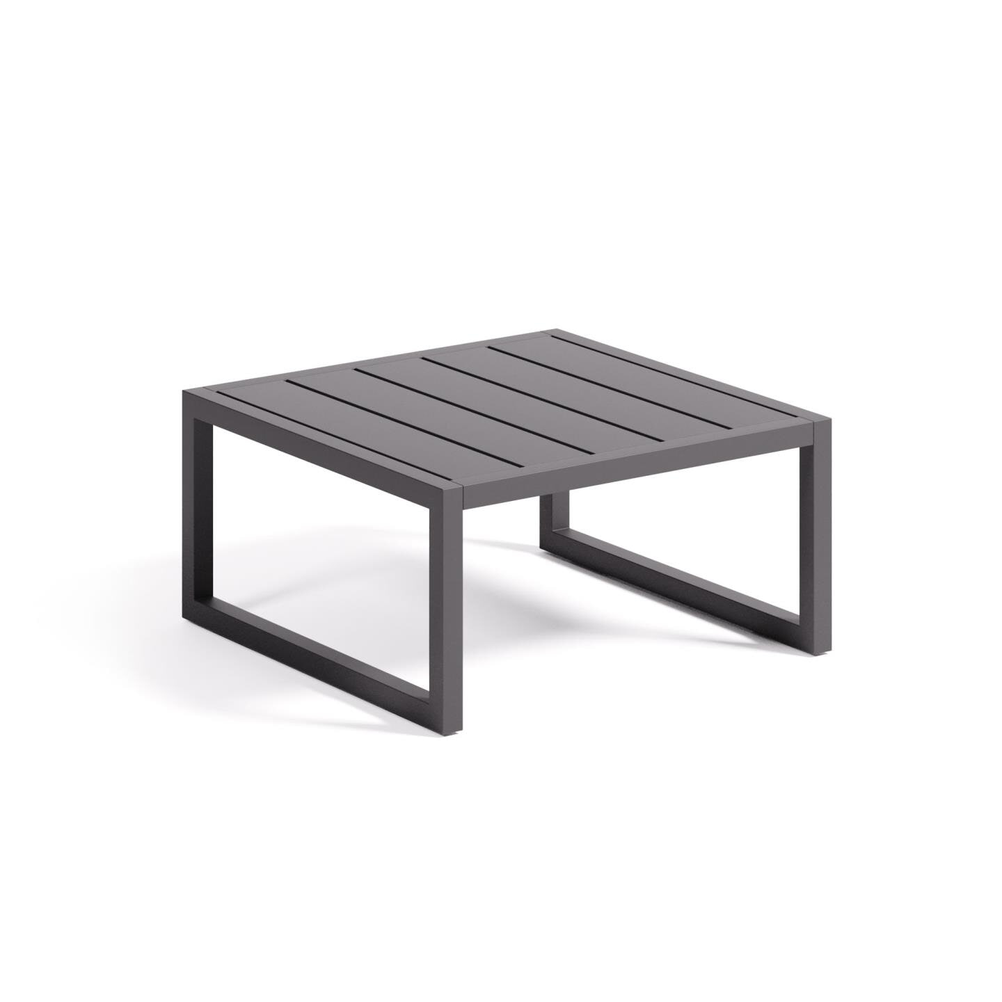 Kave Home Outdoor Bijzettafel 'Comova' 60 x 60cm, kleur Donkergrijs