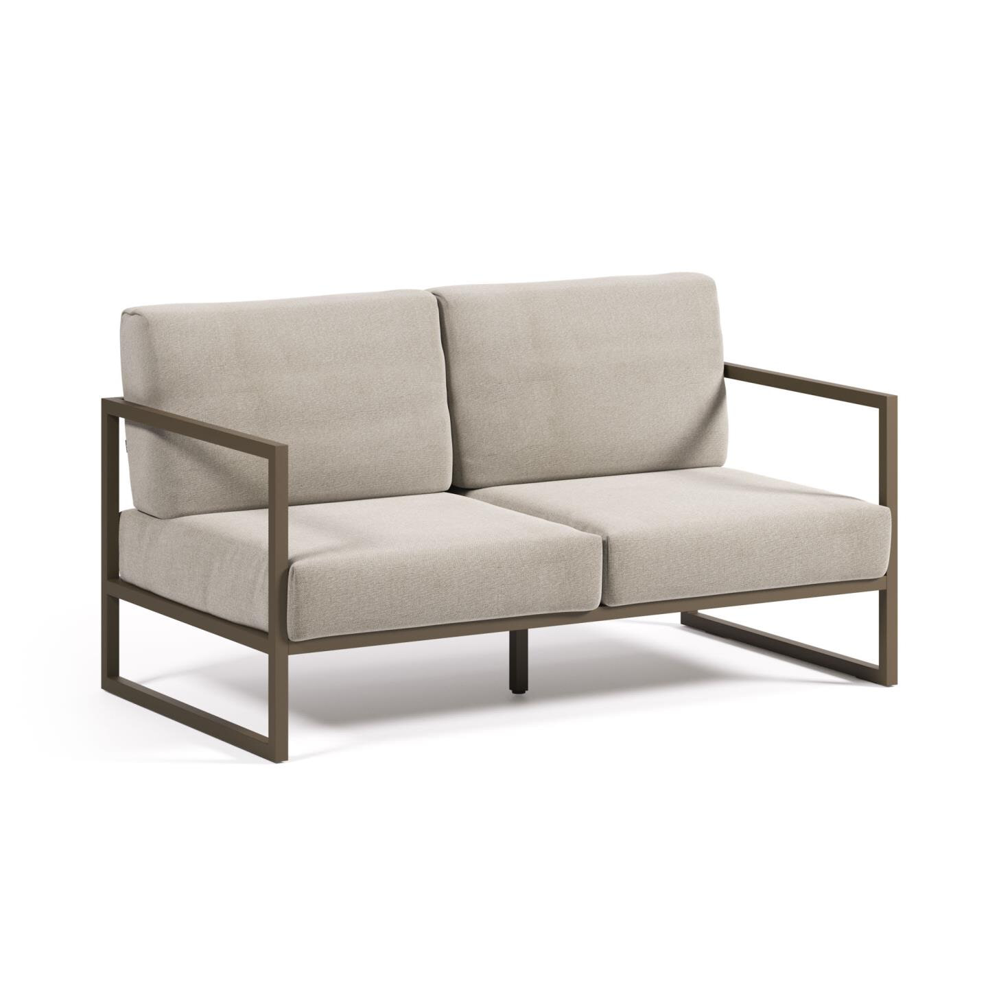 Kave Home 2-zits Tuinbank 'Comova' 150cm, kleur Groen
