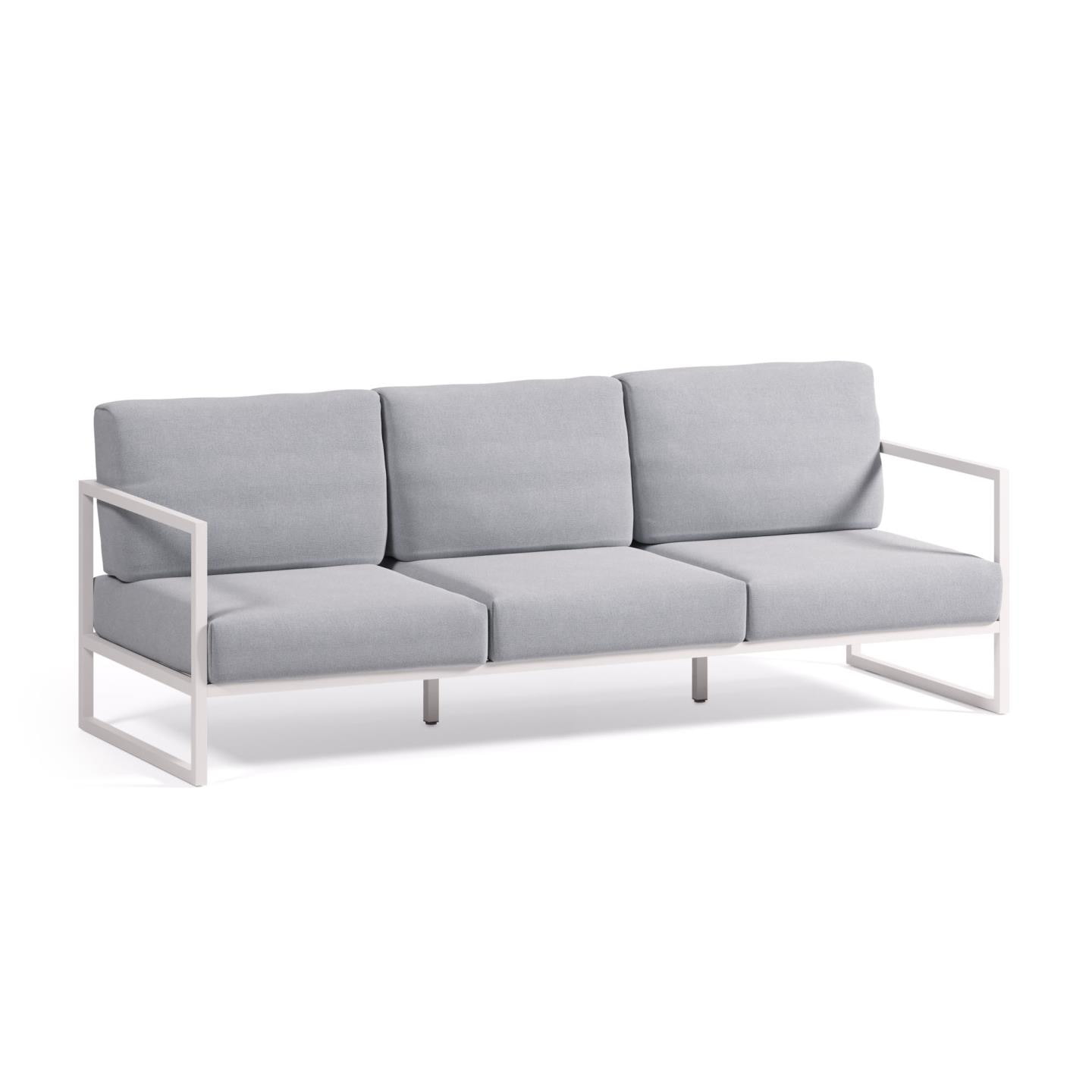 Kave Home 3-zits Tuinbank 'Comova' 225cm, kleur Blauw