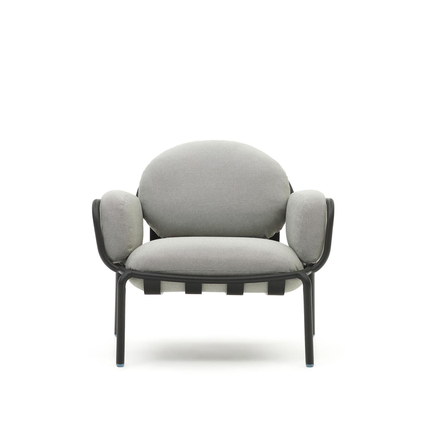 Kave Home Outdoor Fauteuil 'Joncols' kleur Grijs