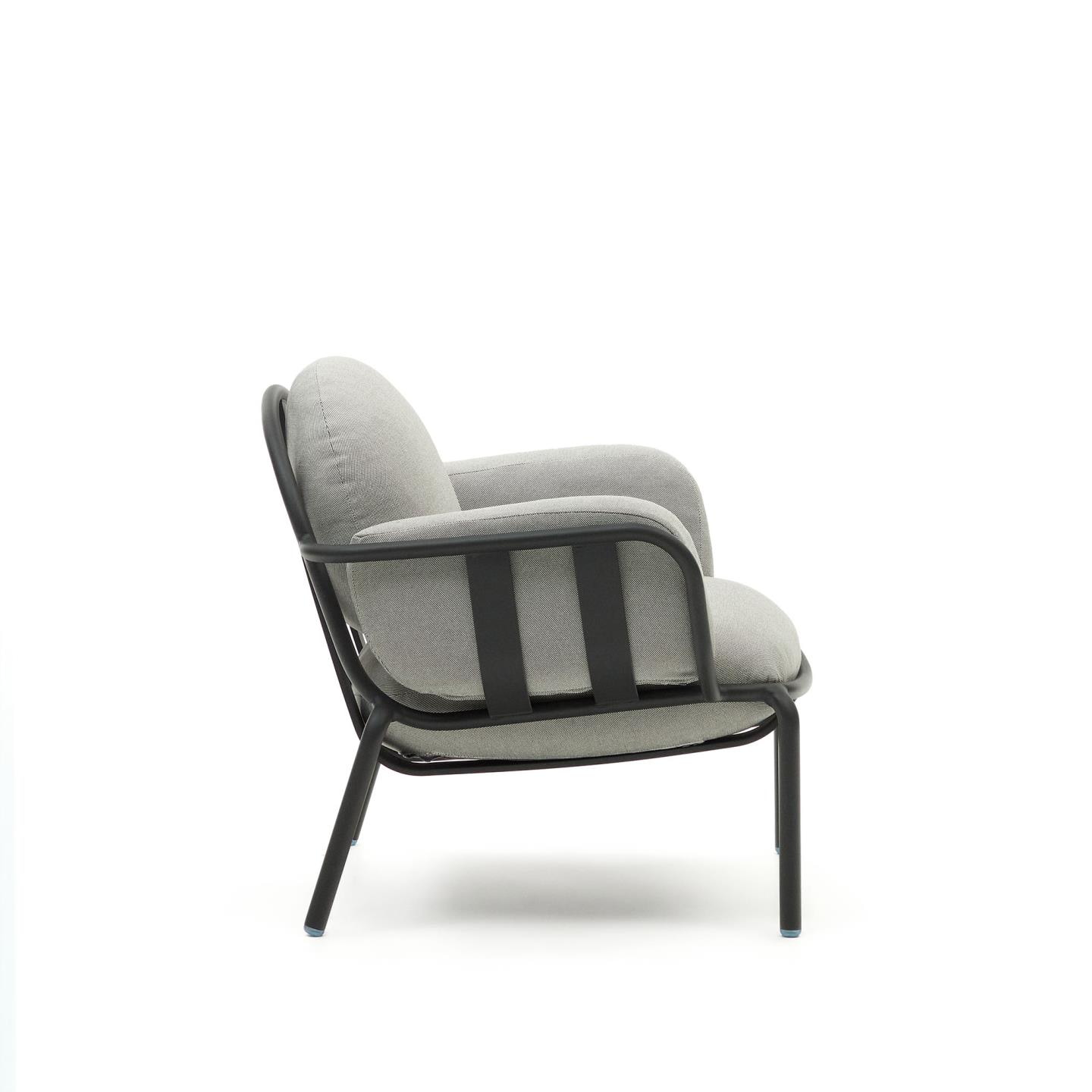Kave Home Outdoor Fauteuil 'Joncols' kleur Grijs
