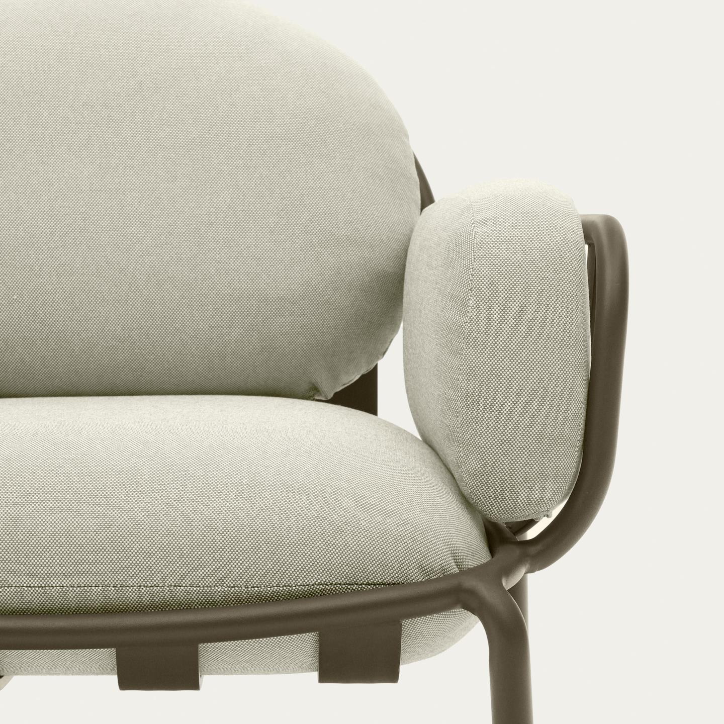 Kave Home Outdoor Fauteuil 'Joncols' kleur Beige