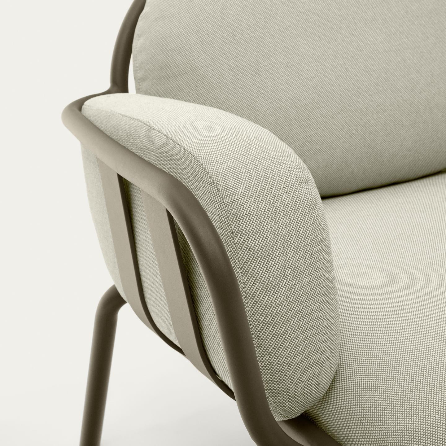 Kave Home Outdoor Fauteuil 'Joncols' kleur Beige