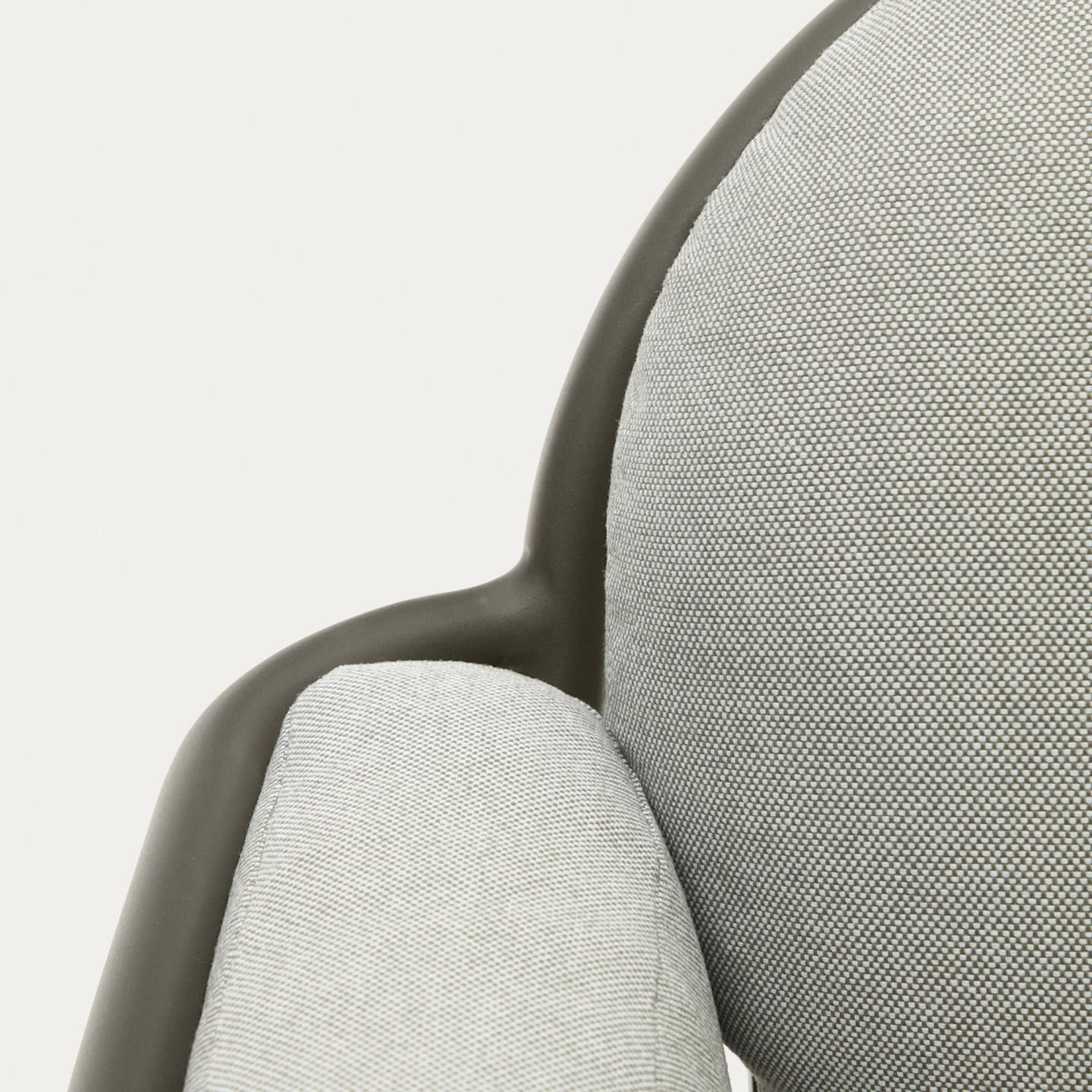 Kave Home Outdoor Fauteuil 'Joncols' kleur Grijs/Groen