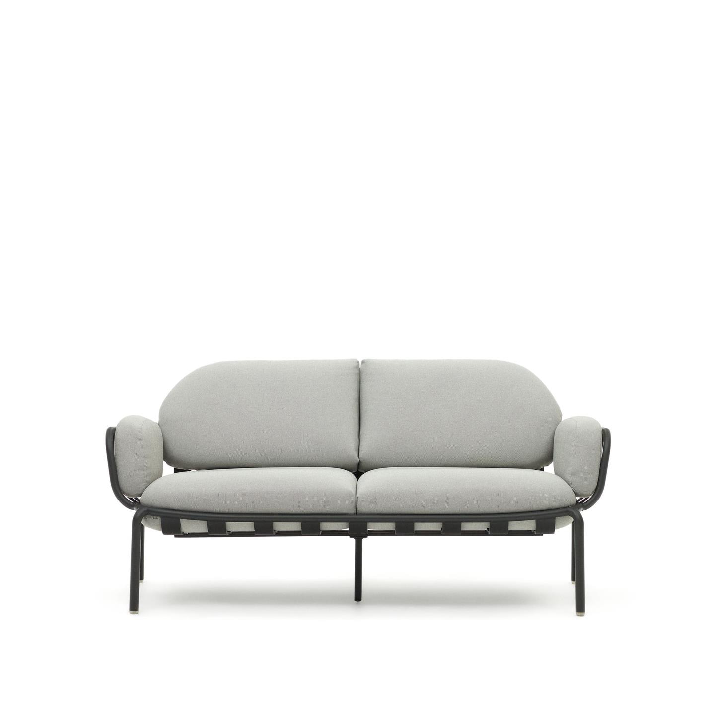 Kave Home 2-zits Tuinbank 'Joncols' kleur Grijs