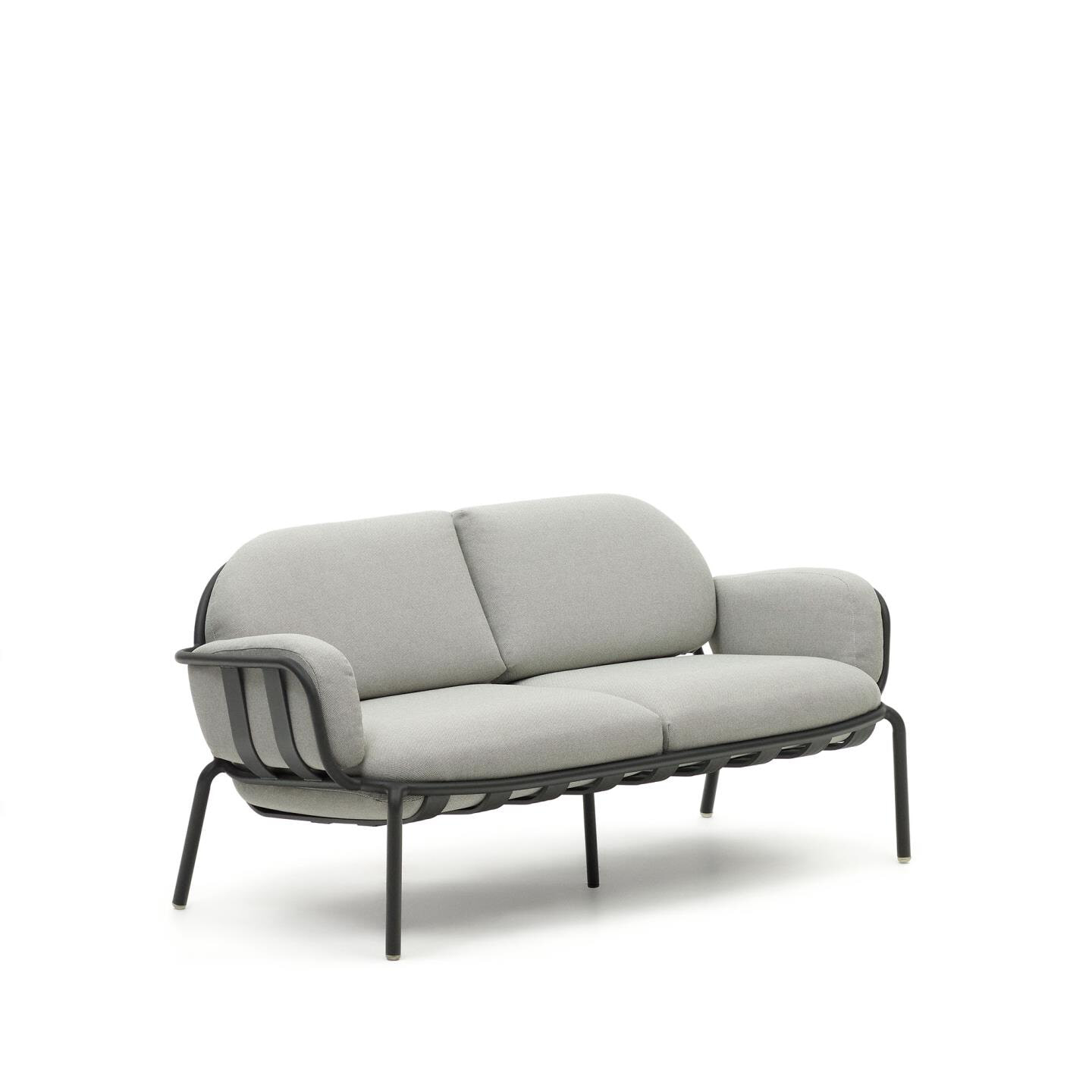Kave Home 2-zits Tuinbank 'Joncols' kleur Grijs