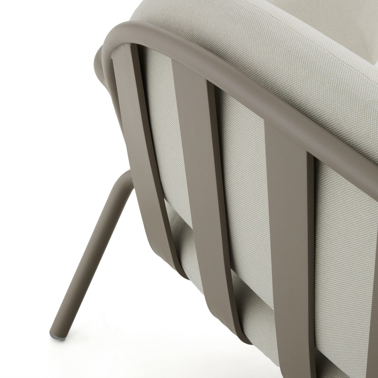 Kave Home 2-zits Tuinbank 'Joncols' 164cm, kleur Taupe