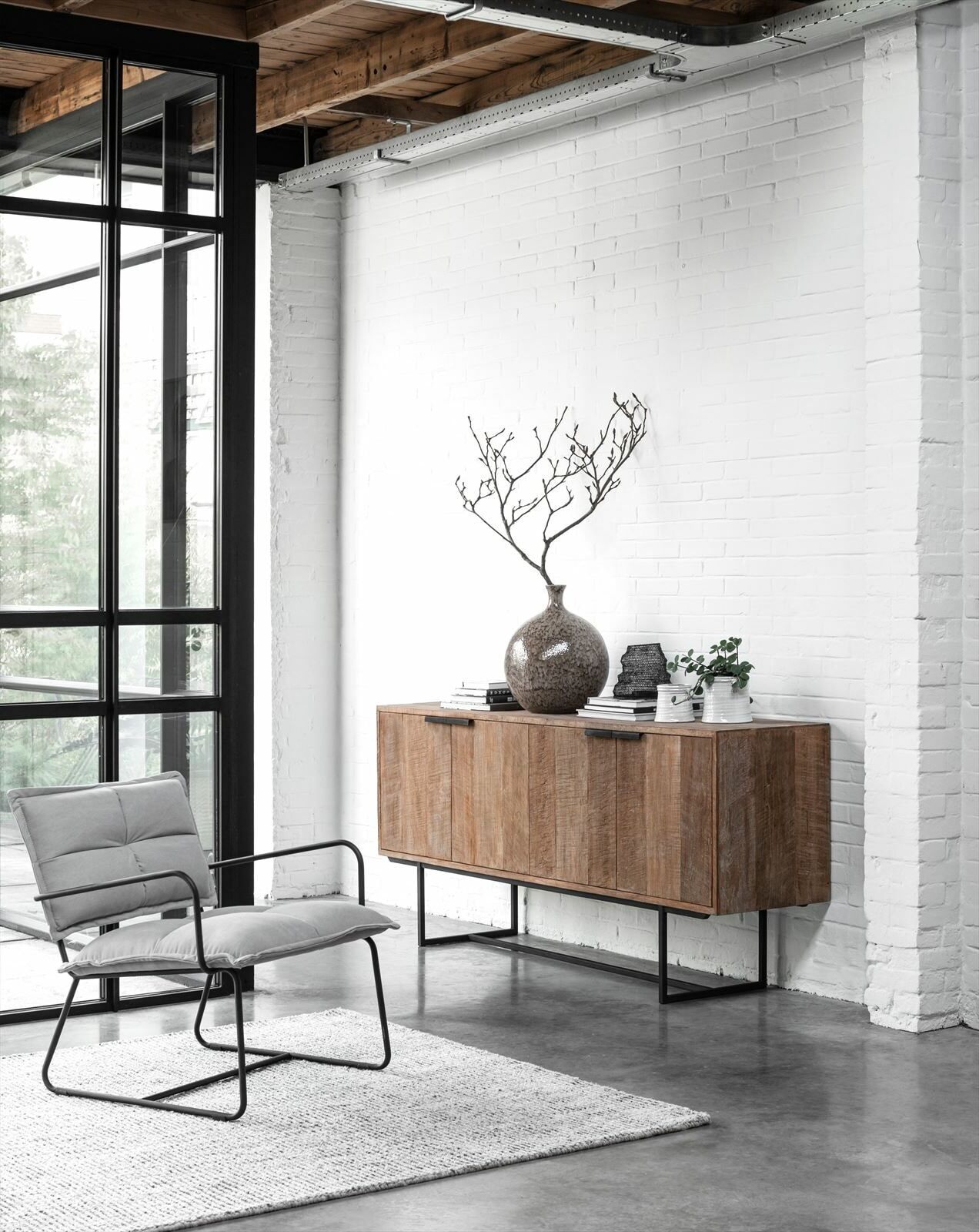 DTP Home Dressoir 'Odeon' Teakhout, 185cm