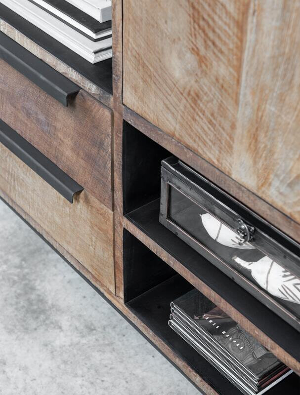 DTP Home Dressoir 'Odeon' Teakhout, 136cm