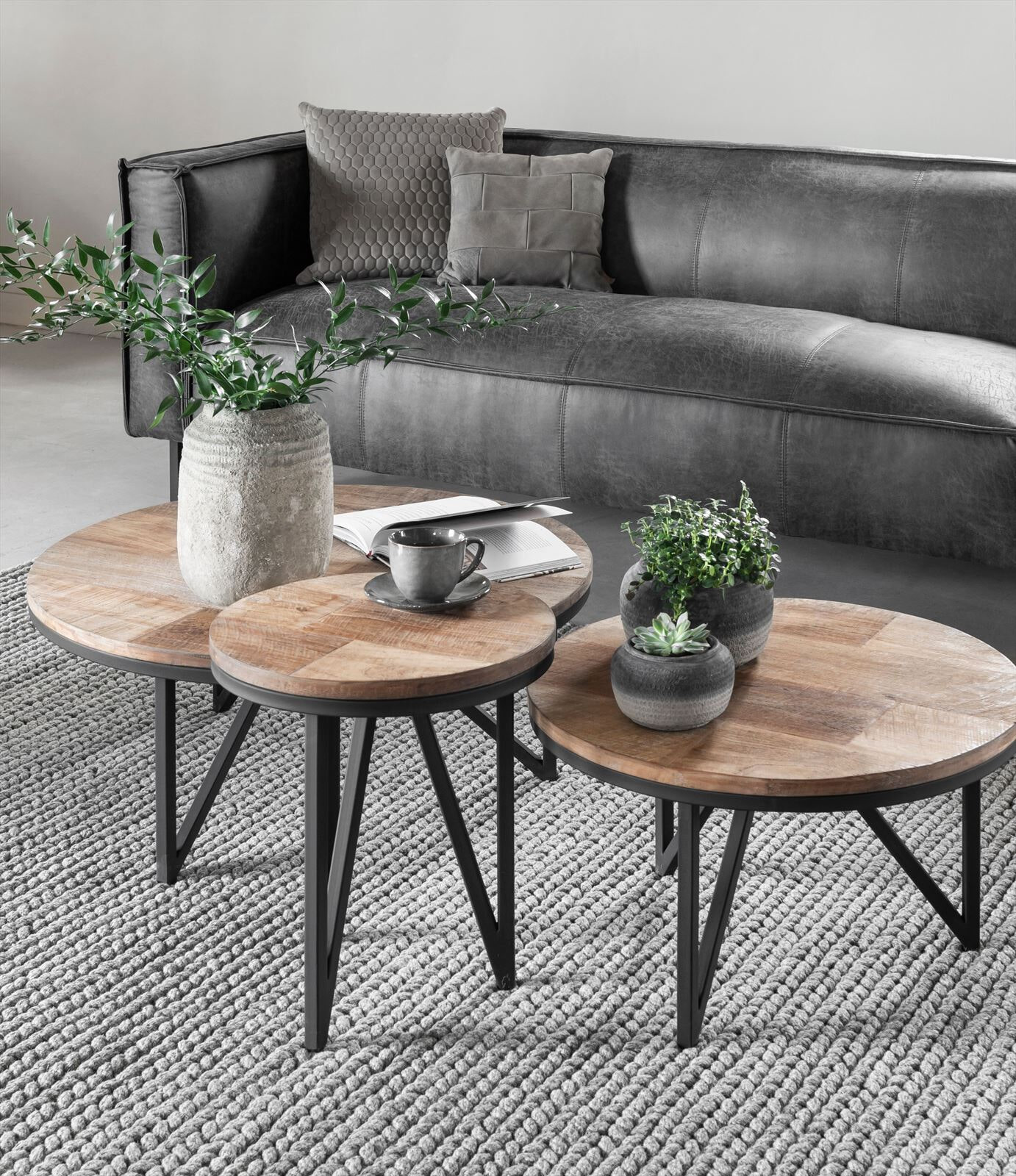 DTP Home Salontafel 'Odeon' Teakhout, 60cm
