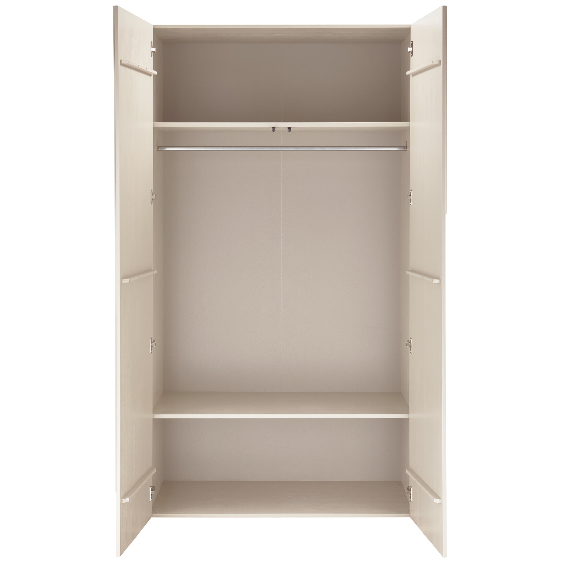 WOOOD Kledingkast 'Rain' 2-deurs, kleur Dust