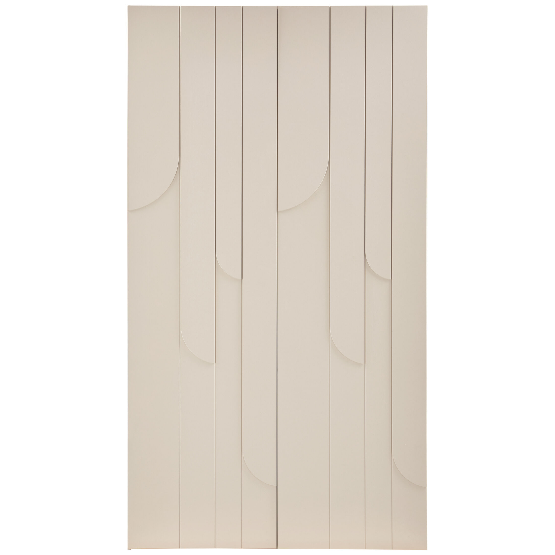 WOOOD Opbergkast 'Rain' 2-deurs 200 x 110cm, kleur Dust